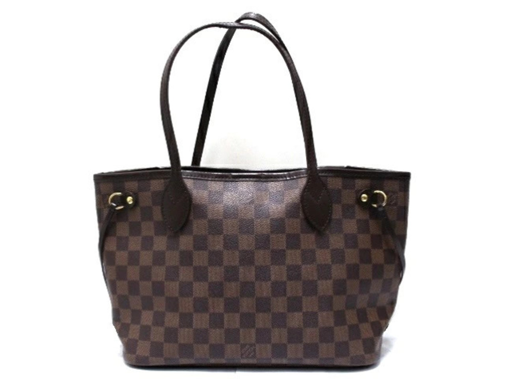 LOUIS VUITTON Neverfull Tote Bag Damier